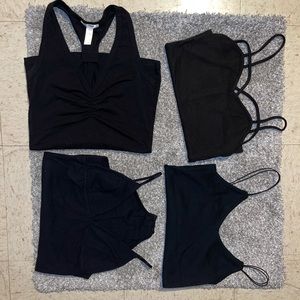 Black tank top bundle